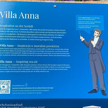 Villa Anna "3/4 Takt" Heringsdorf  Exterior foto